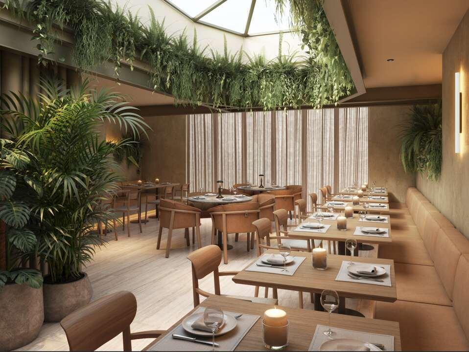 Nh Paseo De La Habana Hotel Madrid Restaurant photo